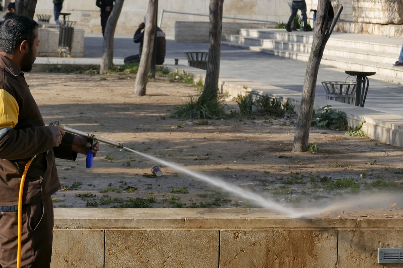 Pressure Washing by an insured handyman in Los Angeles, flat-rate and same-week