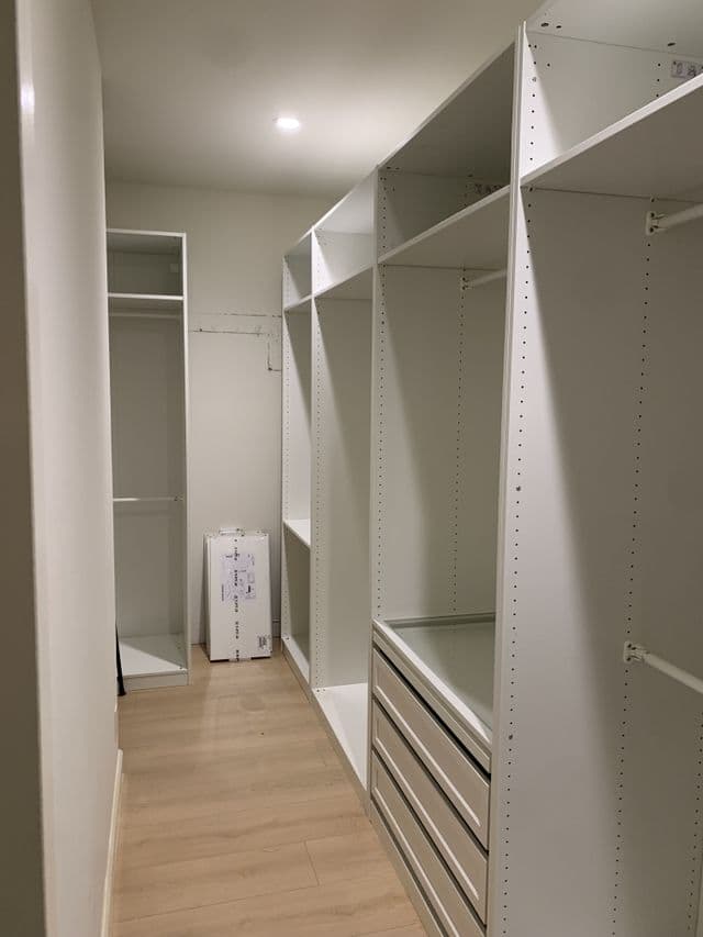 Closet Organizer Installation by an insured handyman in Los Angeles, flat-rate and same-week