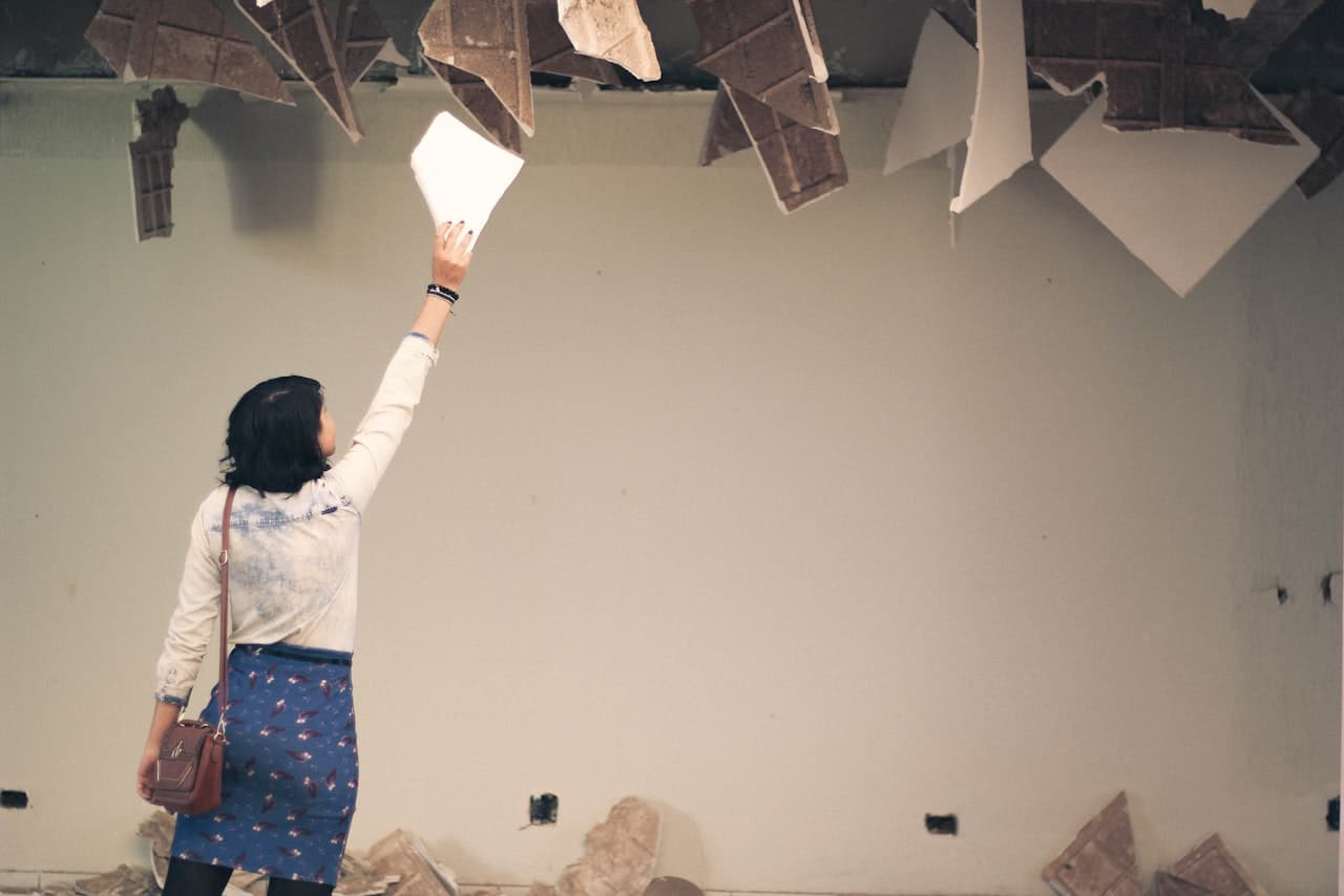 Popcorn Ceiling Removal by an insured handyman in Los Angeles, flat-rate and same-week
