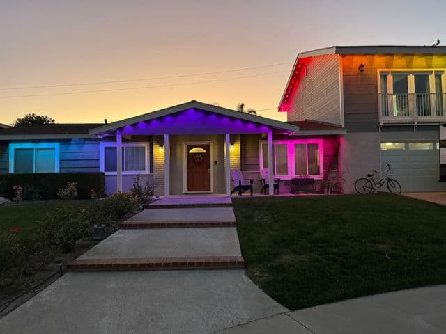 Holiday Light Installation by an insured handyman in Los Angeles, flat-rate and same-week