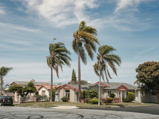 Homes in Lawndale, in the Los Angeles area